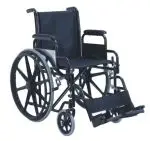 04.02 Wheelchair - With Drop Down Handles