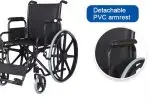 04.02 Wheelchair - With Drop Down Handles - Image 2