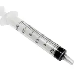 11.12 3ml Syringe Luer Slip. Box of 100