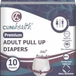 11.29 Adult Diapers Premium Pull Up - Medium. Pack of 10.