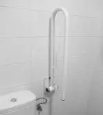 01.01 Bathroom Grab Handle with Toilet Roll Holder - Image 2