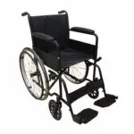 04.17 Wheelchair Aluminium - Drop Back Handles