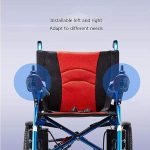 04.21  Electric Wheelchair - Red - Image 5